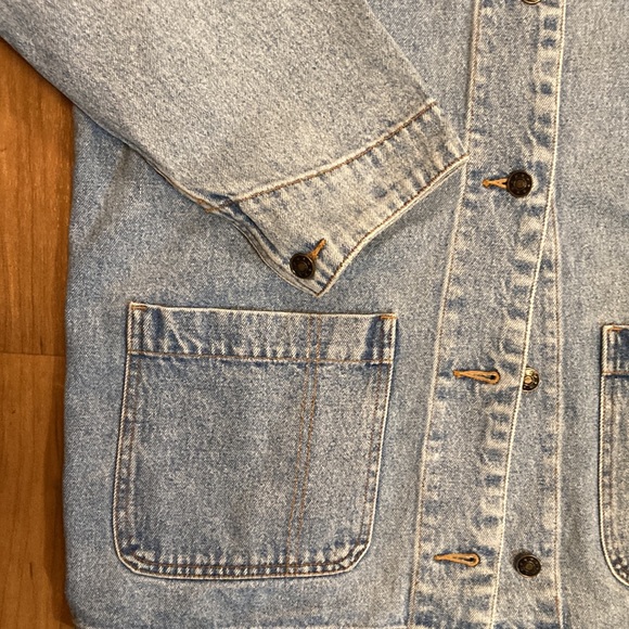 Plus Size Denim Jacket - Picture 3 of 8